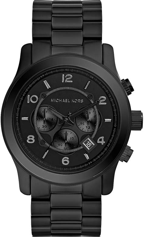 michael kors mens watch sporty|Michael Kors men's watches black.